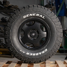 Load image into Gallery viewer, CHUNK - 17X8" WHEEL IN SATIN BLACK BY VAN COMPASS