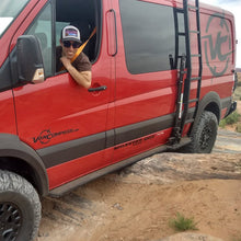 Load image into Gallery viewer, ROCKER GUARDS - SPRINTER AWD (2023+ 170" WHEELBASE ONLY) BY VAN COMPASS