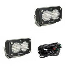 Load image into Gallery viewer, S2 Pro Black LED Auxiliary Light Pod Pair - Universal