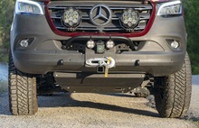 Load image into Gallery viewer, FRONT WINCH MOUNT WITH BULL BAR - SPRINTER (2019+) BY VAN COMPASS