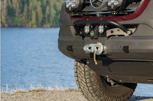 Load image into Gallery viewer, FRONT WINCH MOUNT WITH BULL BAR - SPRINTER (2019+) BY VAN COMPASS