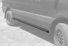 Load image into Gallery viewer, ROCKER GUARDS - SPRINTER 4X4 (2015-2022 144" WHEELBASE ONLY) BY VAN COMPASS