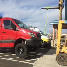 Load image into Gallery viewer, FRONT RECEIVER HITCH - SPRINTER (2015-2018) BY VAN COMPASS