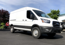 Load image into Gallery viewer, TOPO 2.0 FRONT AND REAR LIFT KIT - TRANSIT (2015-PRESENT, SINGLE OR DUAL REAR WHEEL) BY VAN COMPASS