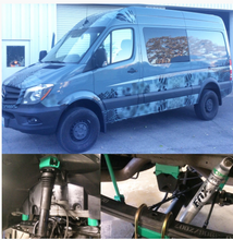 Load image into Gallery viewer, STRIKER 2" LIFT KIT (COMPLETE) - SPRINTER 2WD (2007-2018) BY VAN COMPASS