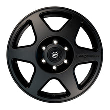 Load image into Gallery viewer, SLICE - 17X8&quot; WHEEL IN SATIN BLACK BY VAN COMPASS
