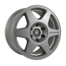 Load image into Gallery viewer, SLICE - 17X8&quot; WHEEL IN SATIN TITANIUM BY VAN COMPASS

