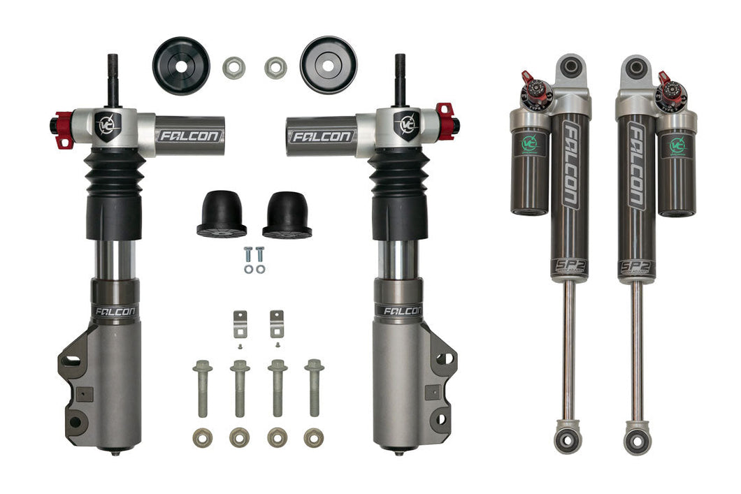 STAGE 2 SYSTEM WITH ADJUSTABLE RALLY STRUTS- SPRINTER 2WD (2007+ 2500 ONLY) BY VAN COMPASS