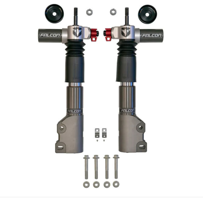 FALCON 3.3 FAST ADJUST INVERTED RALLY STRUT, SPRINTER 4x4 AND AWD, 2015-PRESENT by VAN COMPASS