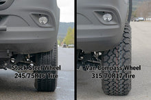 Load image into Gallery viewer, CHUNK - 17X8&quot; WHEEL IN SATIN BLACK BY VAN COMPASS
